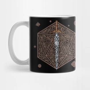 Polyhedral dice Mug